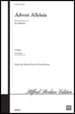 Advent Alleluia SATB choral sheet music cover